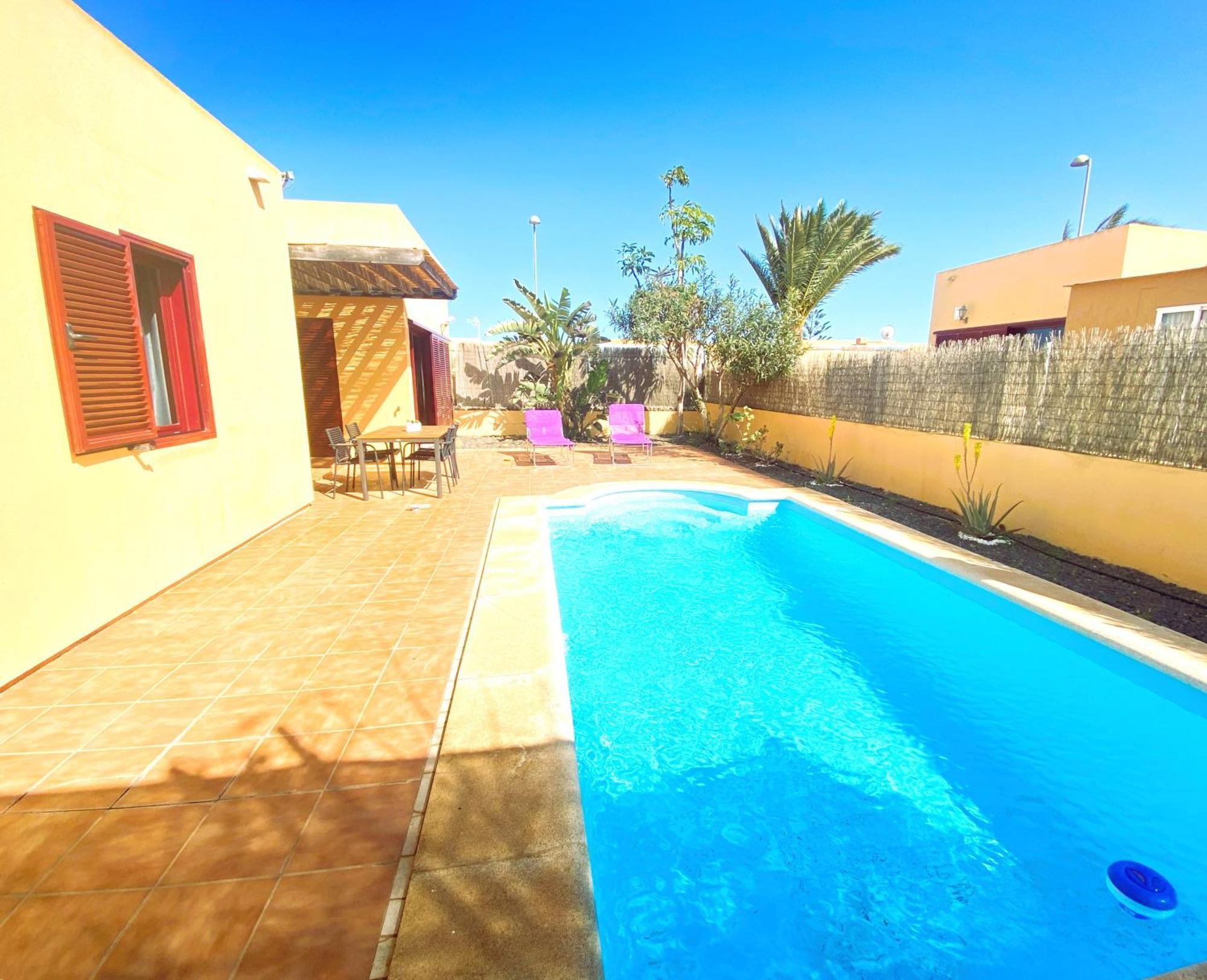 Vakantiehuis Marlau Con Piscina Privada La Oliva
